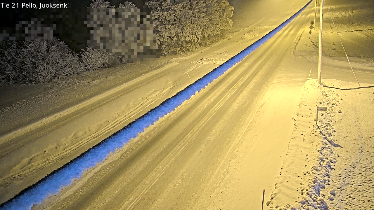 Kelikamerat Kuva Tie 21 Pello Juoksenki, Pello, Lappi