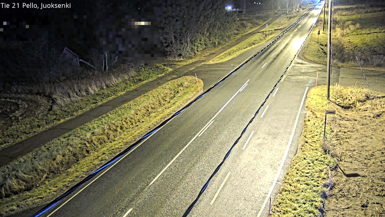 Kelikamerat Kuva Tie 21 Pello Juoksenki, Pello, Lappi