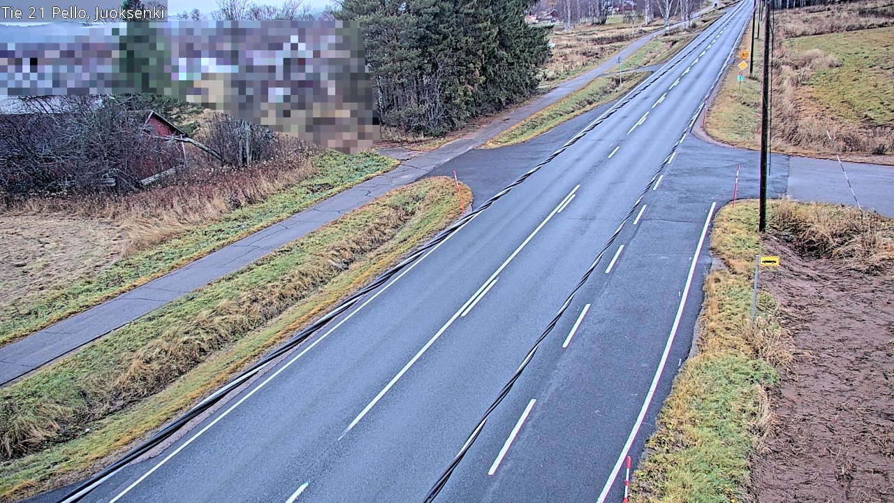 Kelikamerat Kuva Tie 21 Pello Juoksenki, Pello, Lappi