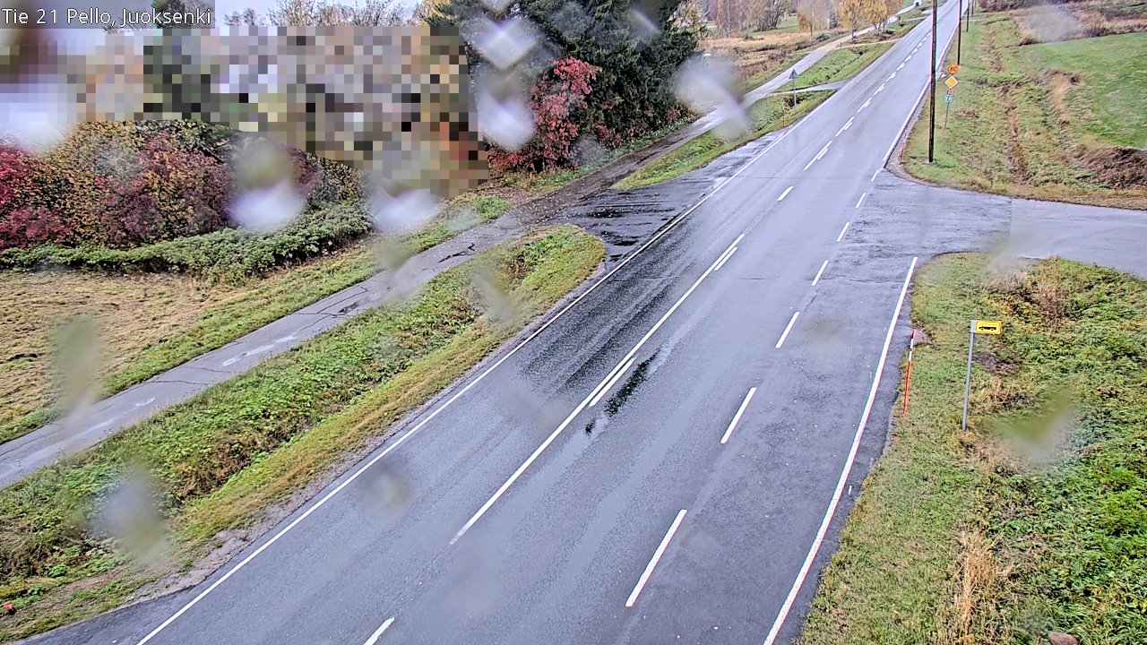 Weather Camera Image Road 21 Pello Juoksenki, Pello, Lappi