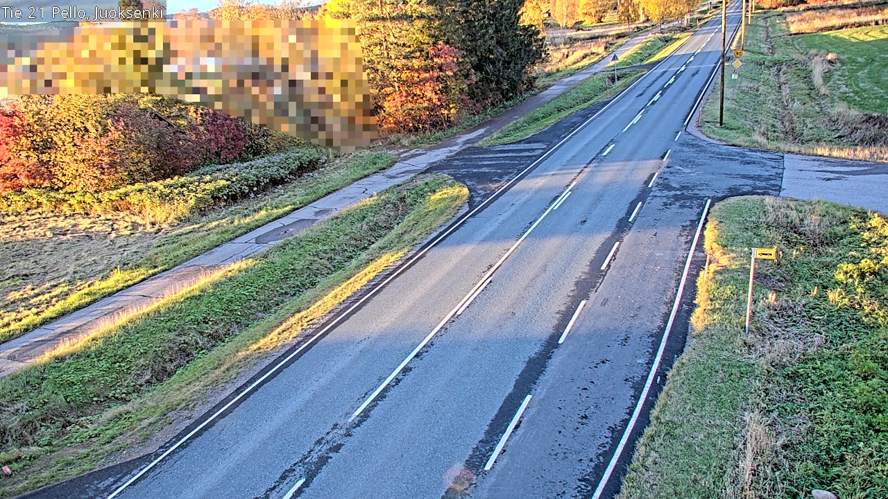 Kelikamerat Kuva Tie 21 Pello Juoksenki, Pello, Lappi