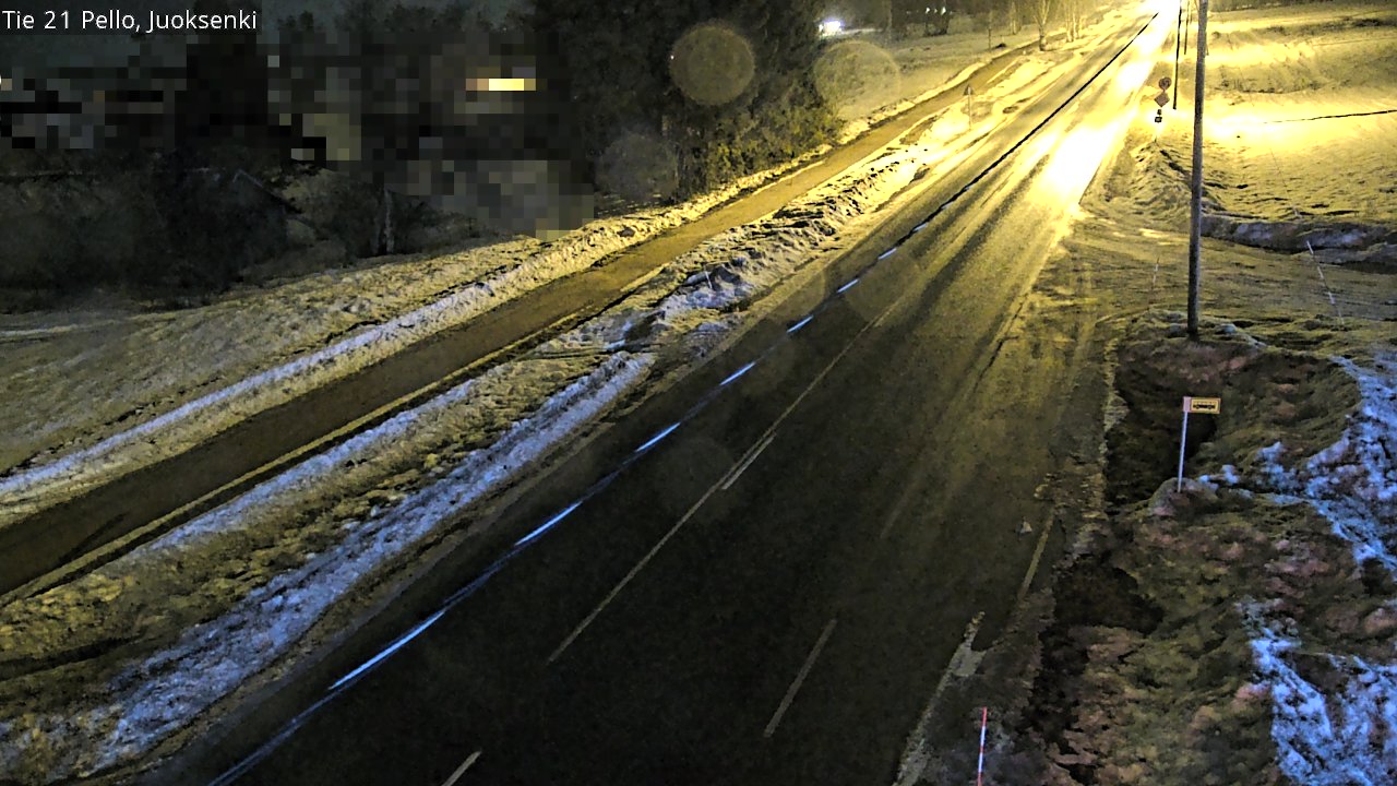 Kelikamerat Kuva Tie 21 Pello Juoksenki, Pello, Lappi