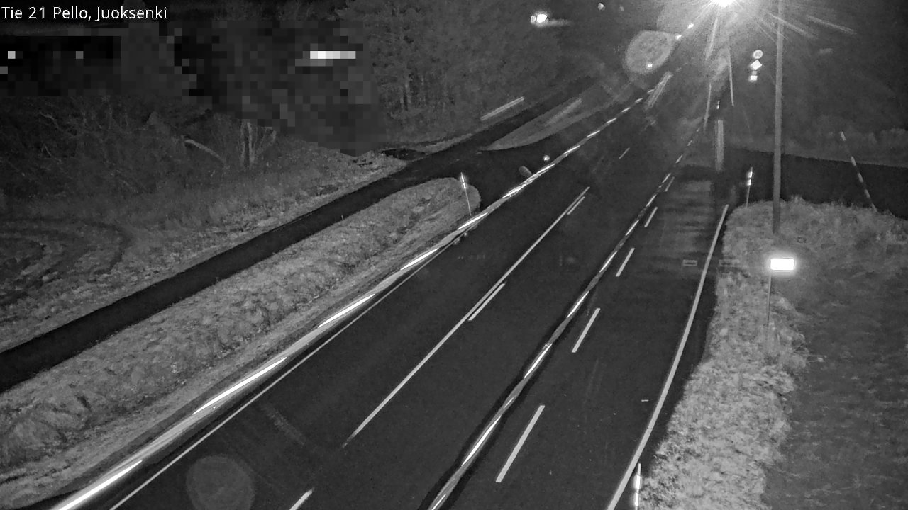 Kelikamerat Kuva Tie 21 Pello Juoksenki, Pello, Lappi