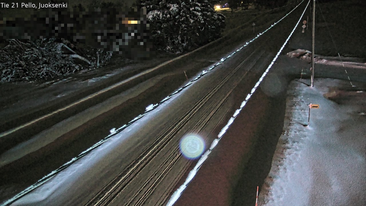 Kelikamerat Kuva Tie 21 Pello Juoksenki, Pello, Lappi