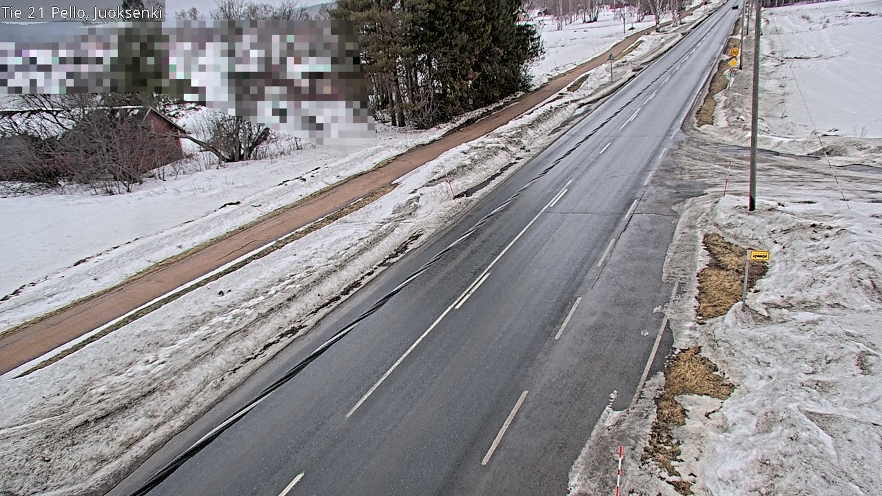 Kelikamerat Kuva Tie 21 Pello Juoksenki, Pello, Lappi