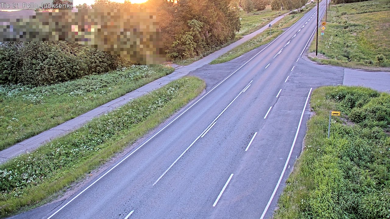 Kelikamerat Kuva Tie 21 Pello Juoksenki, Pello, Lappi