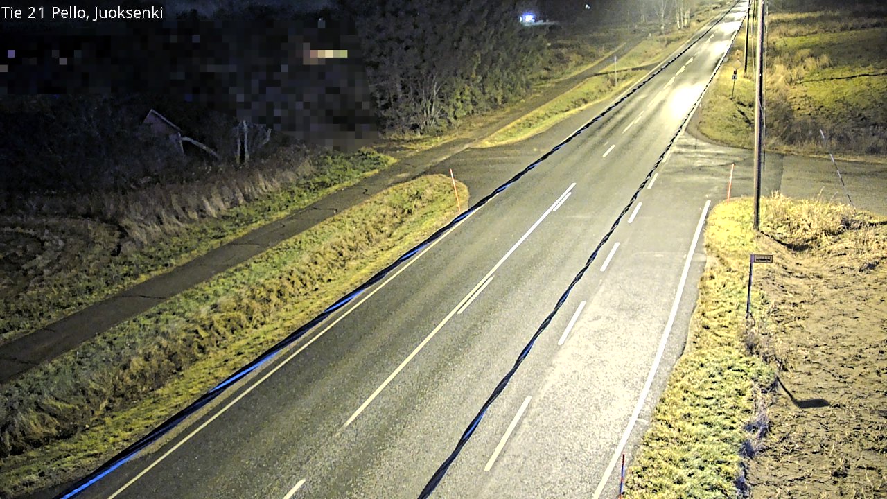 Kelikamerat Kuva Tie 21 Pello Juoksenki, Pello, Lappi