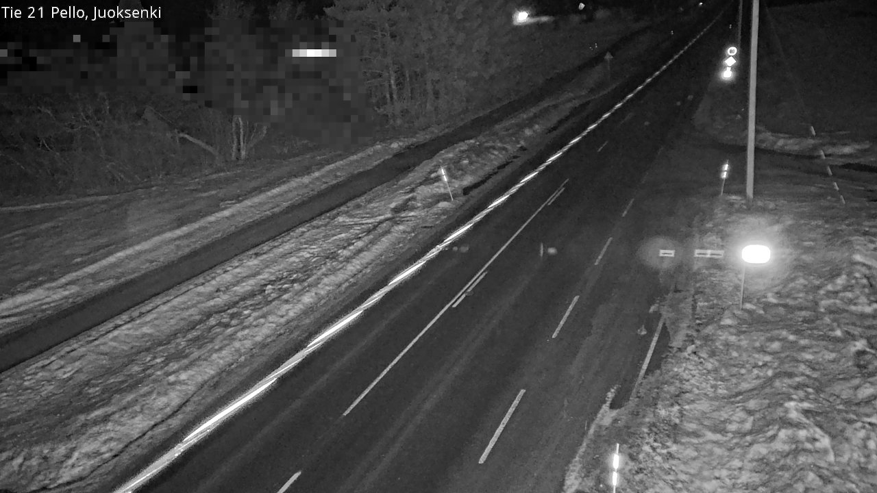 Kelikamerat Kuva Tie 21 Pello Juoksenki, Pello, Lappi