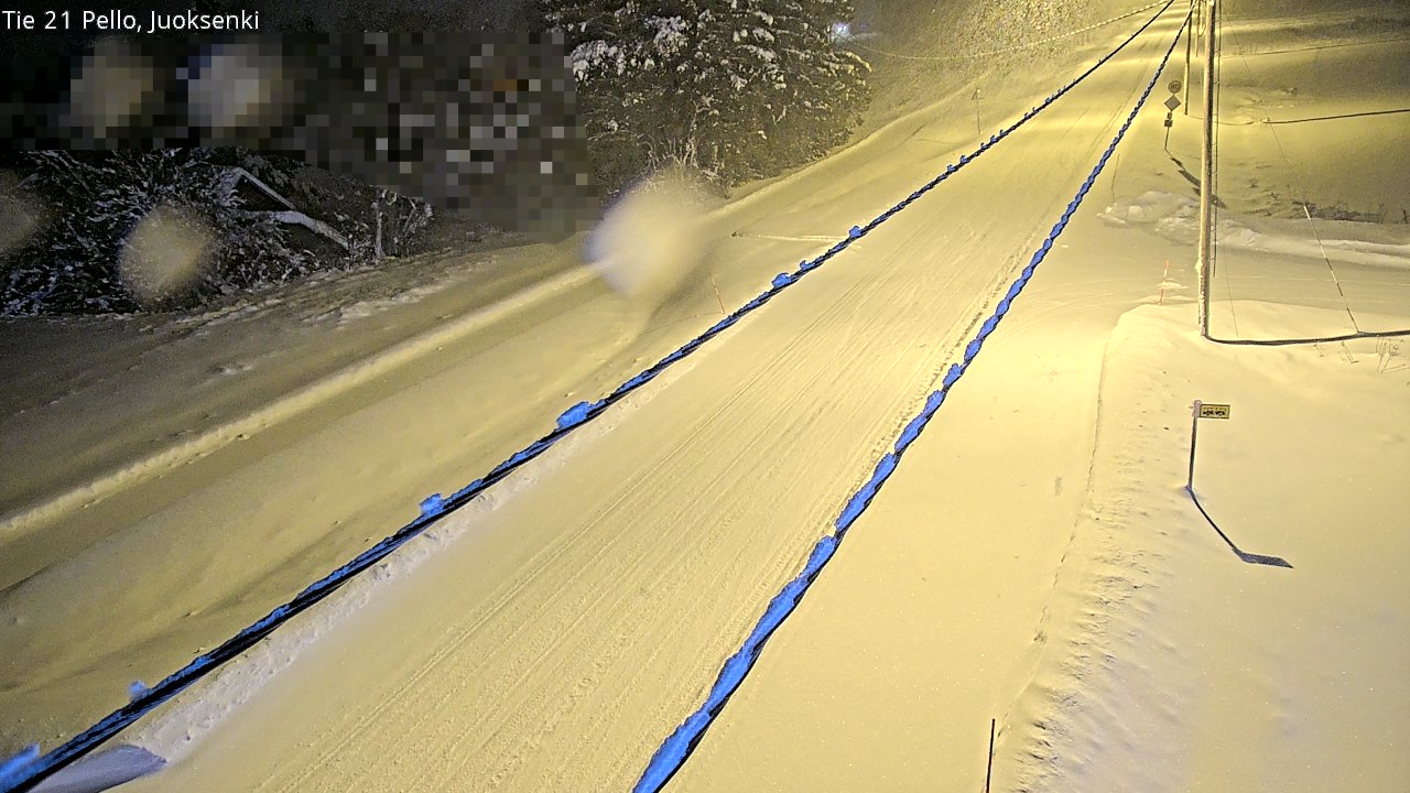 Kelikamerat Kuva Tie 21 Pello Juoksenki, Pello, Lappi
