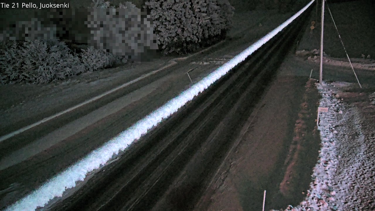 Kelikamerat Kuva Tie 21 Pello Juoksenki, Pello, Lappi