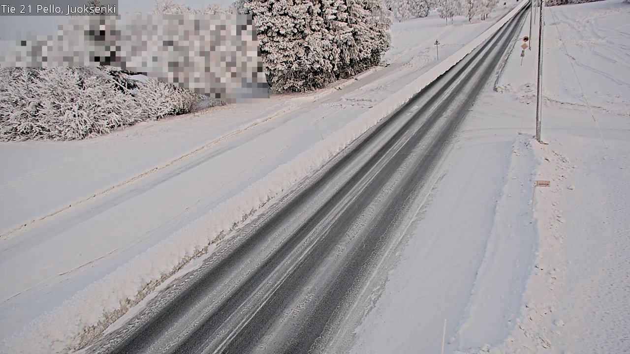 Kelikamerat Kuva Tie 21 Pello Juoksenki, Pello, Lappi