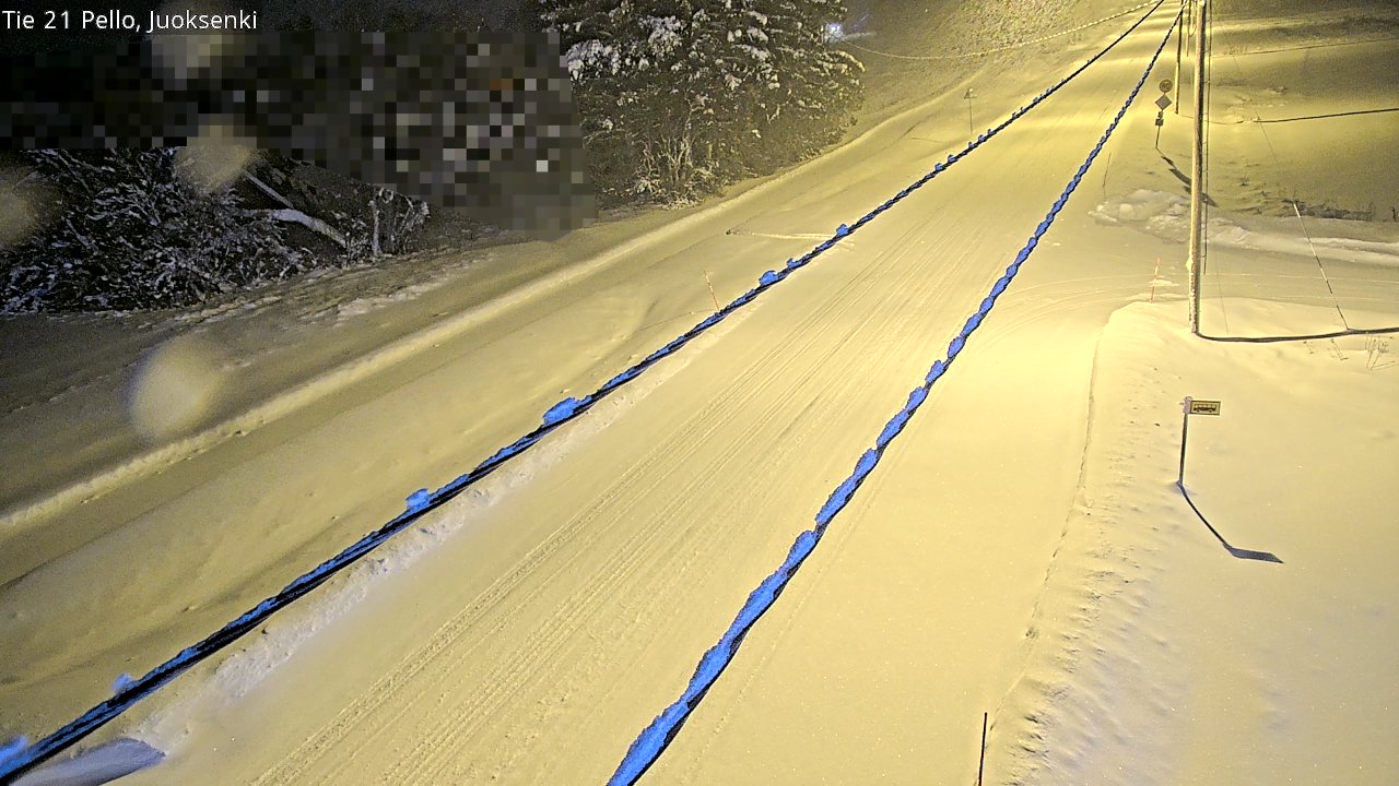 Kelikamerat Kuva Tie 21 Pello Juoksenki, Pello, Lappi