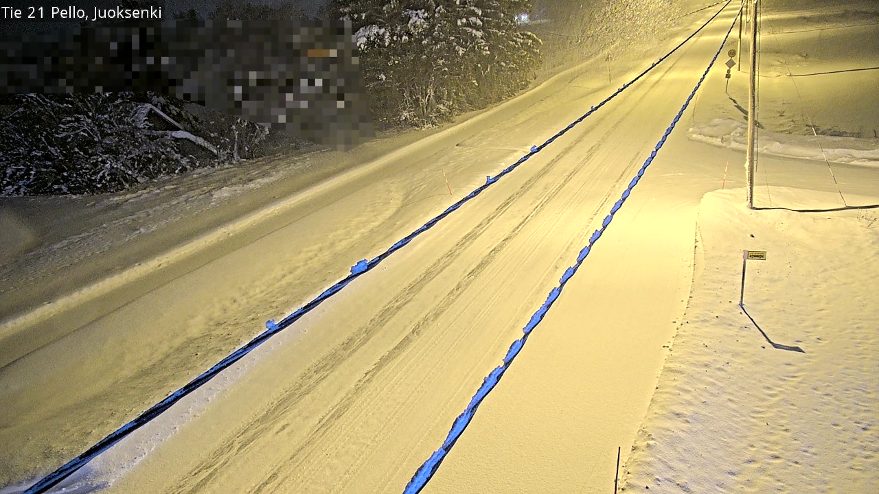Kelikamerat Kuva Tie 21 Pello Juoksenki, Pello, Lappi