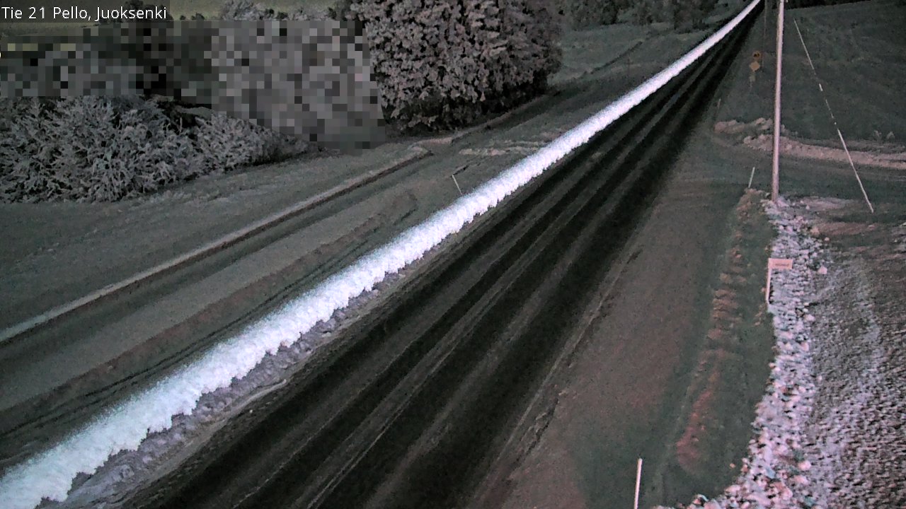 Kelikamerat Kuva Tie 21 Pello Juoksenki, Pello, Lappi