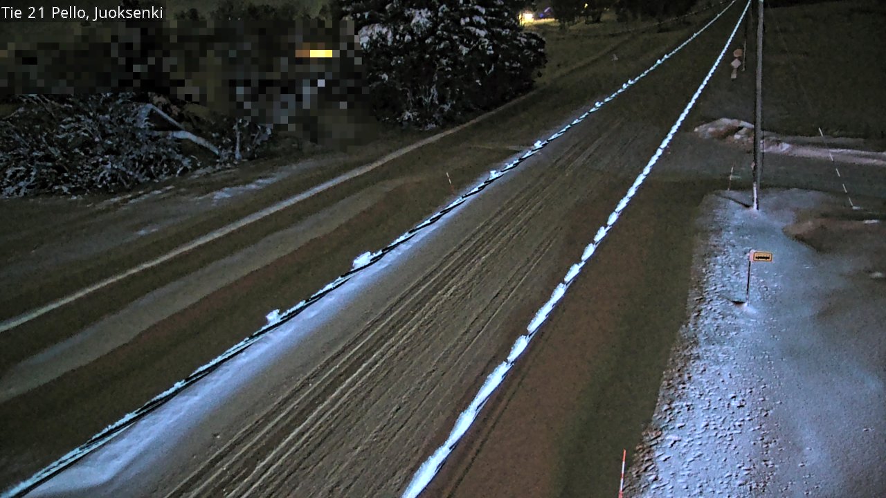 Kelikamerat Kuva Tie 21 Pello Juoksenki, Pello, Lappi