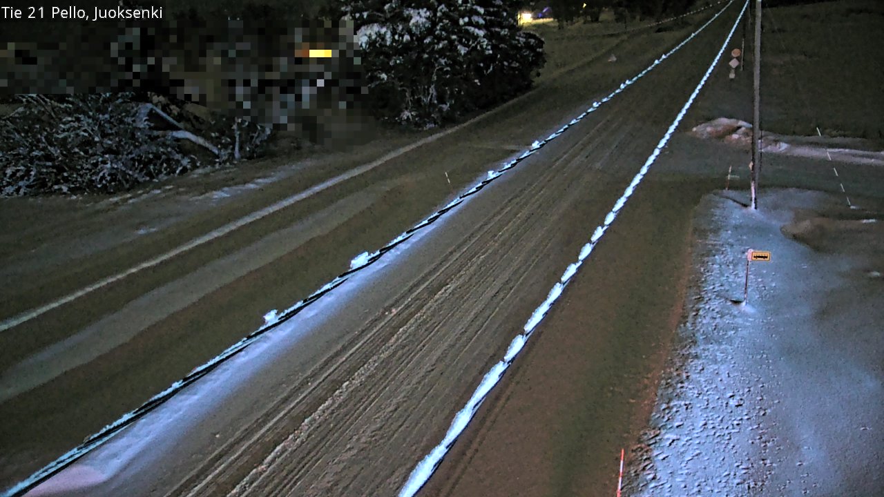 Kelikamerat Kuva Tie 21 Pello Juoksenki, Pello, Lappi