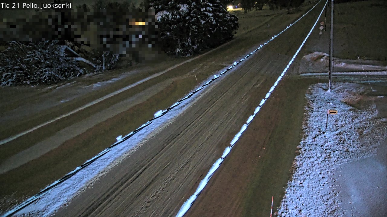 Kelikamerat Kuva Tie 21 Pello Juoksenki, Pello, Lappi