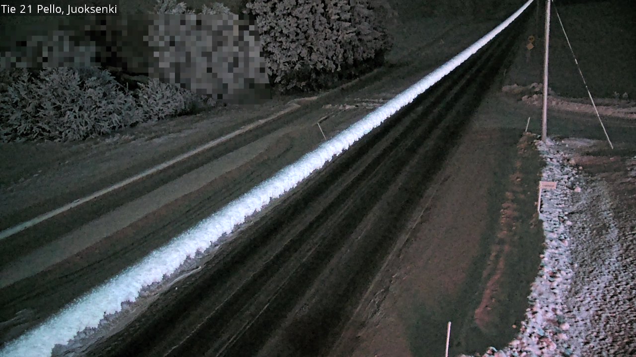 Kelikamerat Kuva Tie 21 Pello Juoksenki, Pello, Lappi