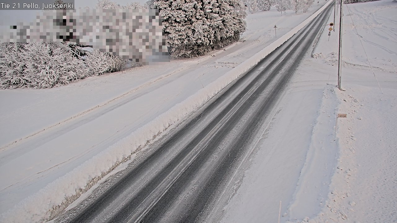 Kelikamerat Kuva Tie 21 Pello Juoksenki, Pello, Lappi