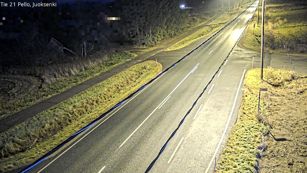 Kelikamerat Kuva Tie 21 Pello Juoksenki, Pello, Lappi