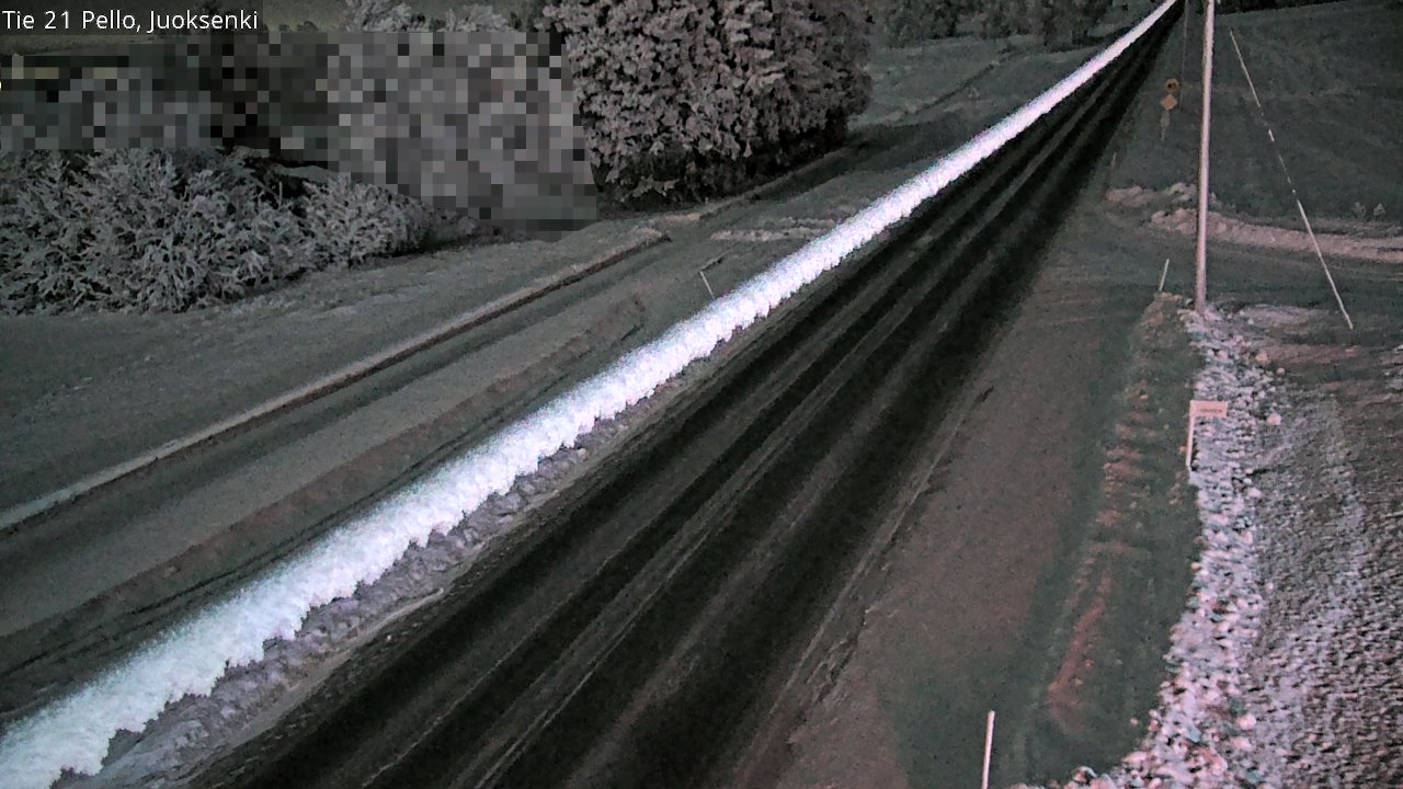 Kelikamerat Kuva Tie 21 Pello Juoksenki, Pello, Lappi