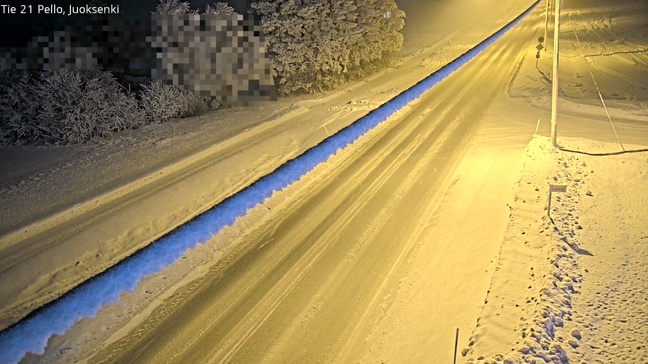 Kelikamerat Kuva Tie 21 Pello Juoksenki, Pello, Lappi