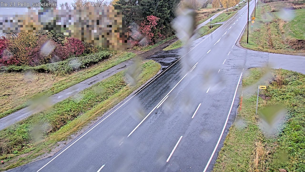 Weather Camera Image Road 21 Pello Juoksenki, Pello, Lappi