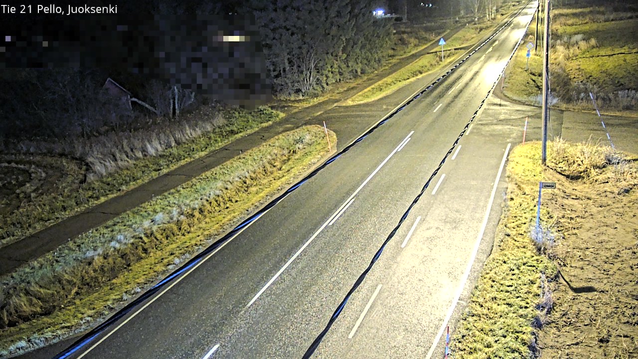 Kelikamerat Kuva Tie 21 Pello Juoksenki, Pello, Lappi