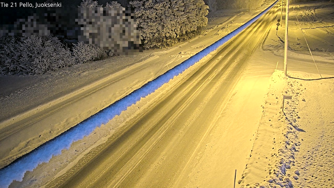 Kelikamerat Kuva Tie 21 Pello Juoksenki, Pello, Lappi