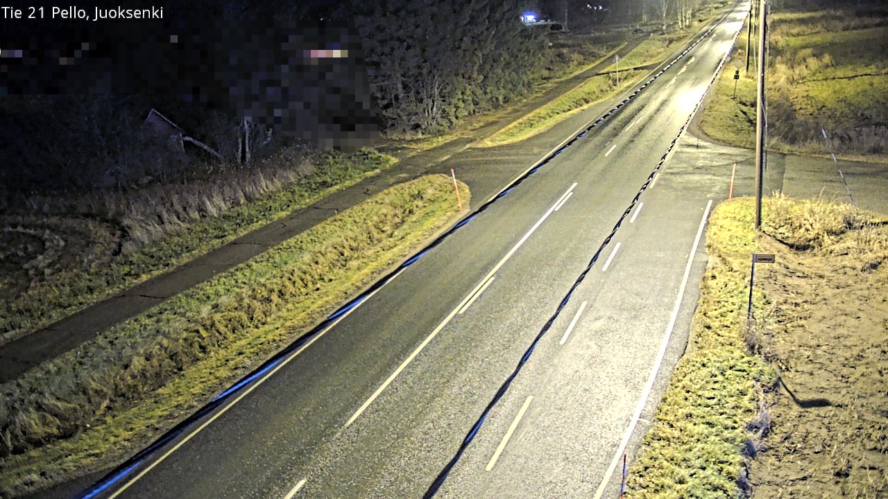 Kelikamerat Kuva Tie 21 Pello Juoksenki, Pello, Lappi