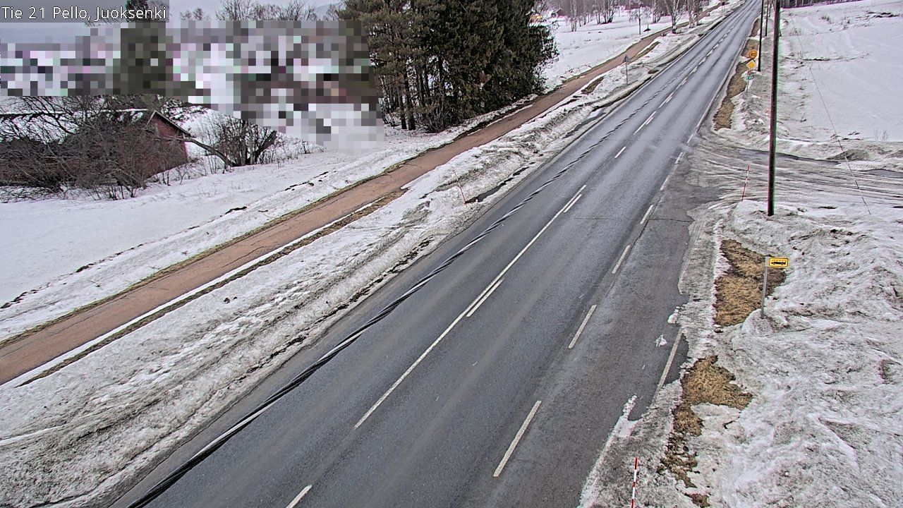 Kelikamerat Kuva Tie 21 Pello Juoksenki, Pello, Lappi