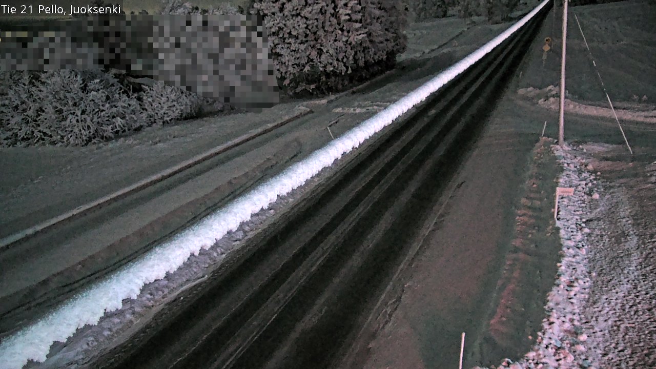 Kelikamerat Kuva Tie 21 Pello Juoksenki, Pello, Lappi