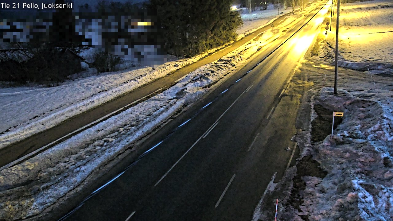Kelikamerat Kuva Tie 21 Pello Juoksenki, Pello, Lappi