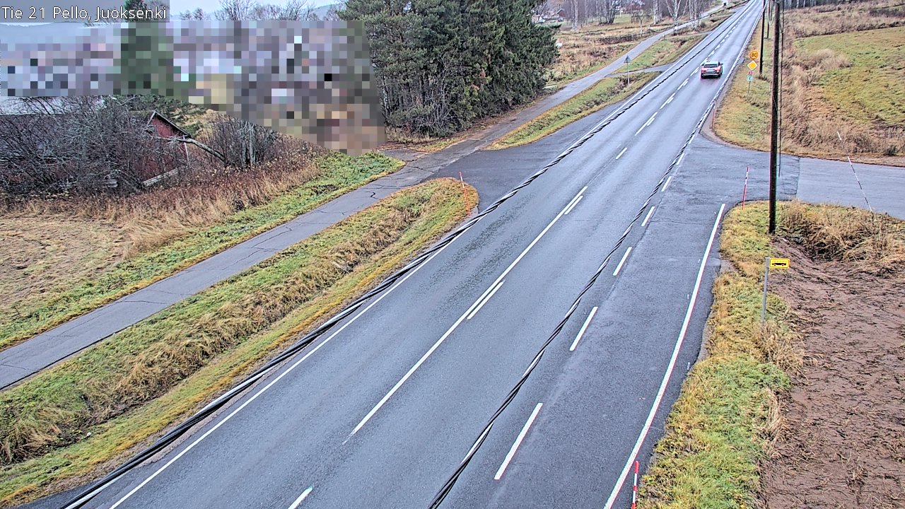 Kelikamerat Kuva Tie 21 Pello Juoksenki, Pello, Lappi