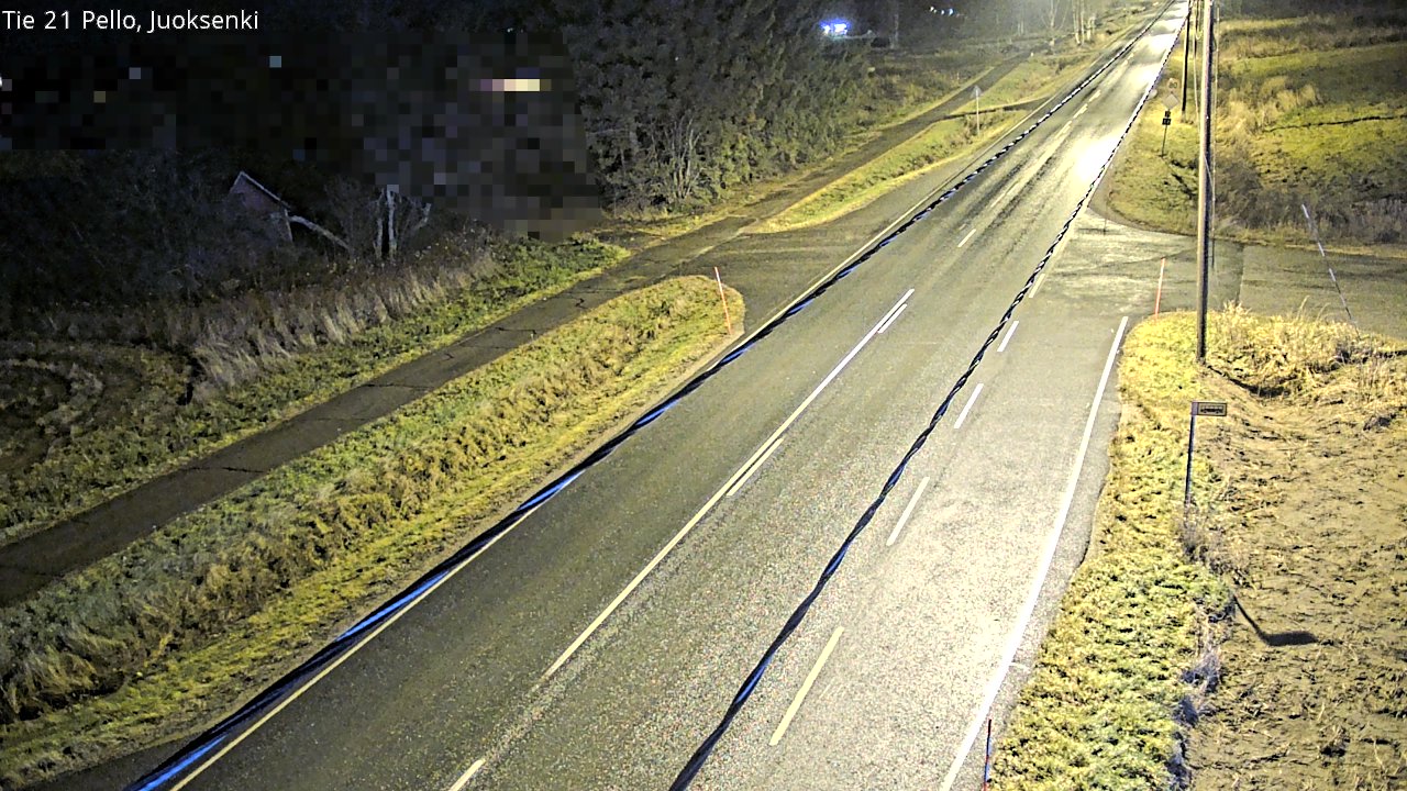 Kelikamerat Kuva Tie 21 Pello Juoksenki, Pello, Lappi