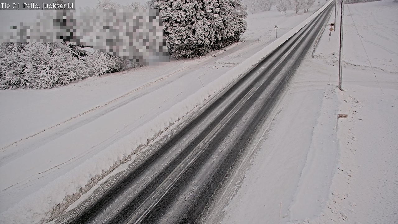 Kelikamerat Kuva Tie 21 Pello Juoksenki, Pello, Lappi