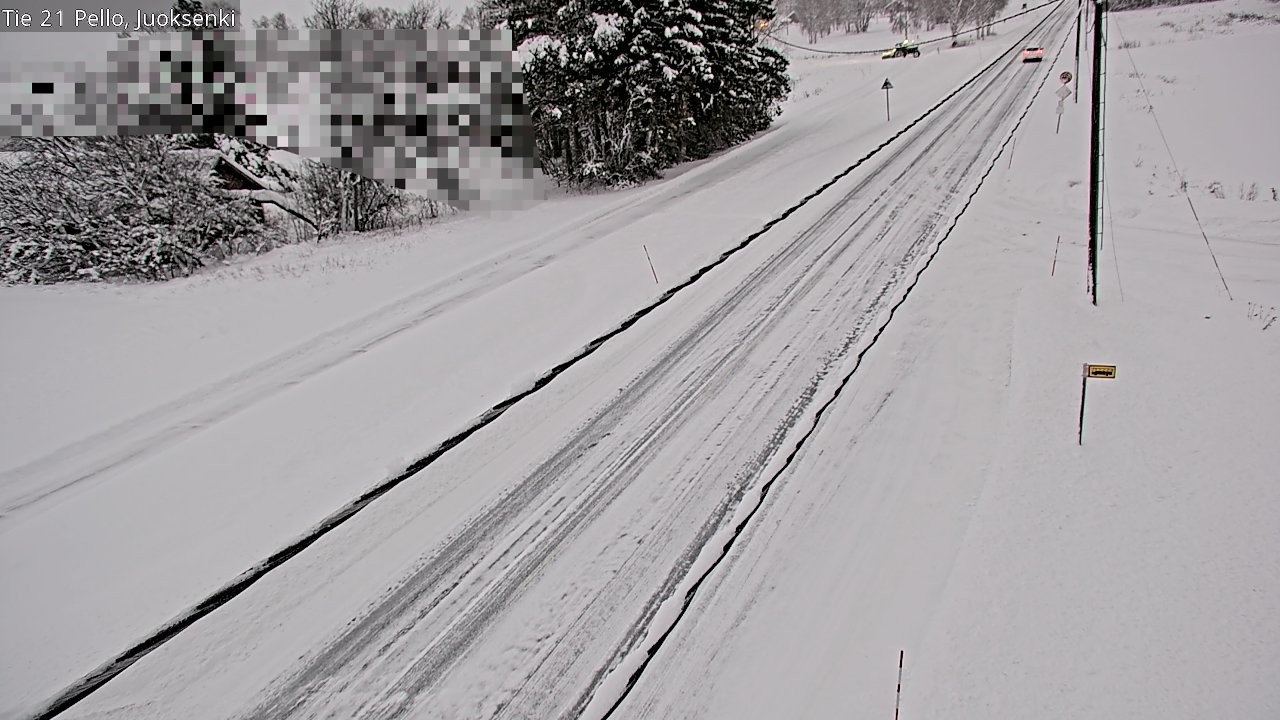 Kelikamerat Kuva Tie 21 Pello Juoksenki, Pello, Lappi