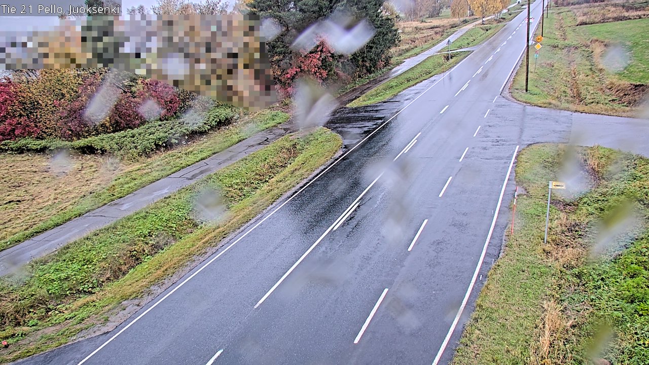 Weather Camera Image Road 21 Pello Juoksenki, Pello, Lappi