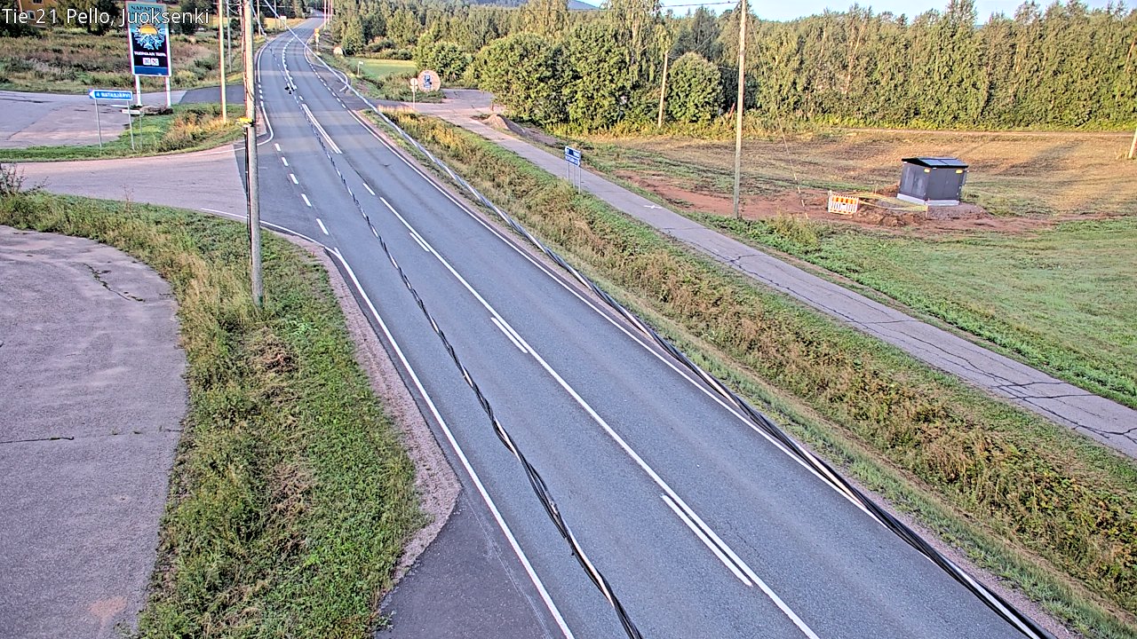 Kelikamerat Kuva Tie 21 Pello Juoksenki, Pello, Lappi