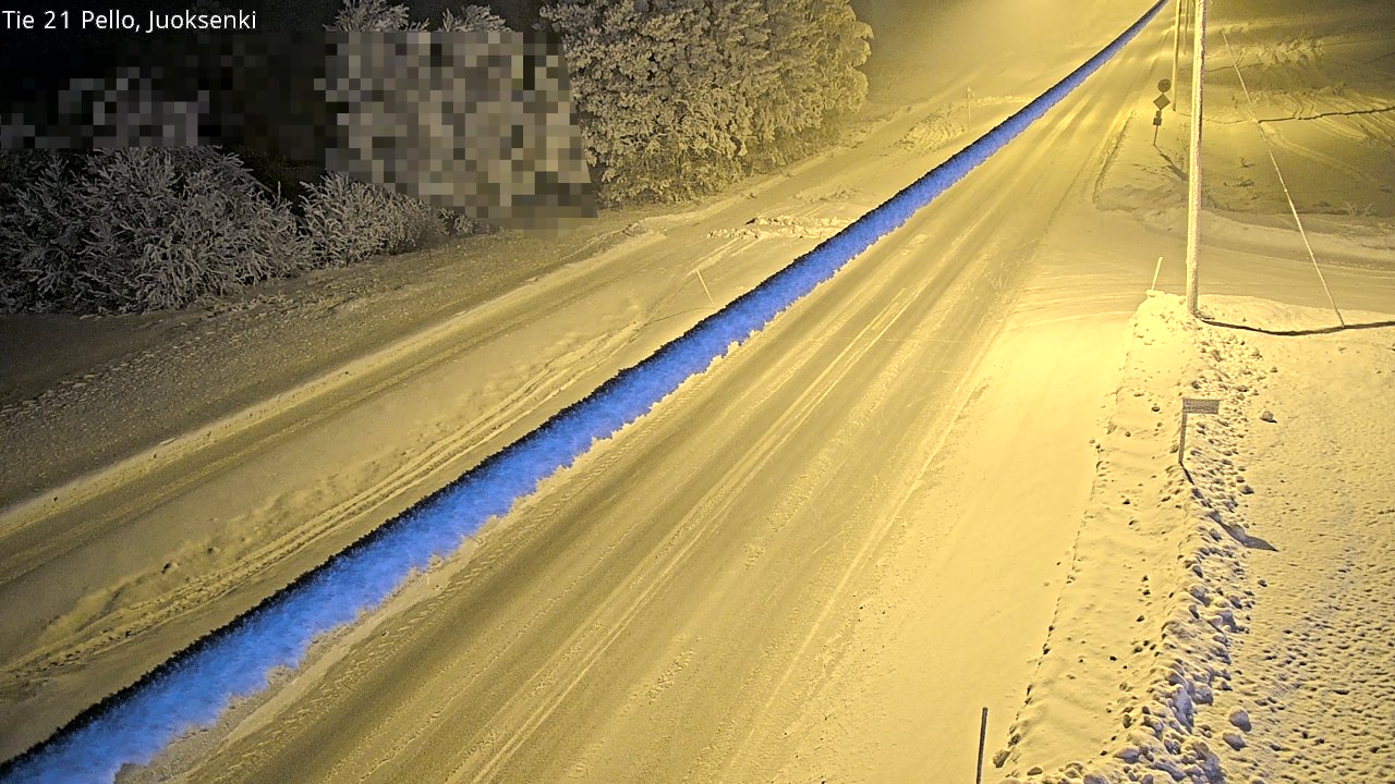 Kelikamerat Kuva Tie 21 Pello Juoksenki, Pello, Lappi