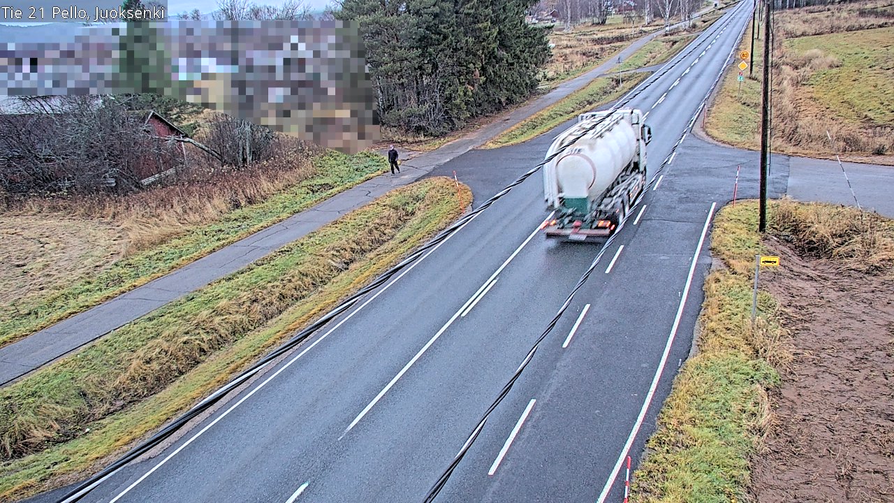 Kelikamerat Kuva Tie 21 Pello Juoksenki, Pello, Lappi