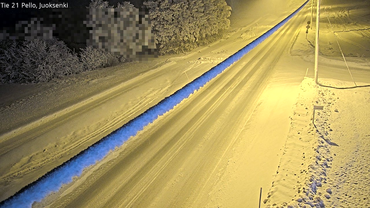 Kelikamerat Kuva Tie 21 Pello Juoksenki, Pello, Lappi