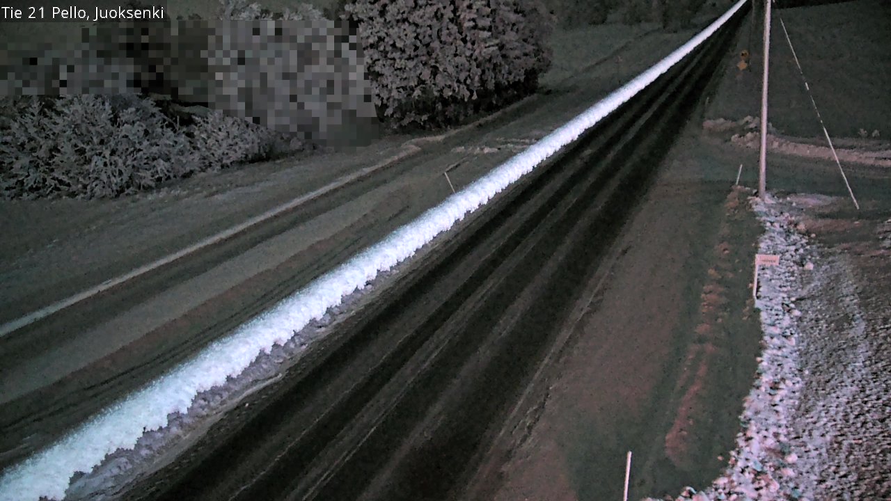 Kelikamerat Kuva Tie 21 Pello Juoksenki, Pello, Lappi
