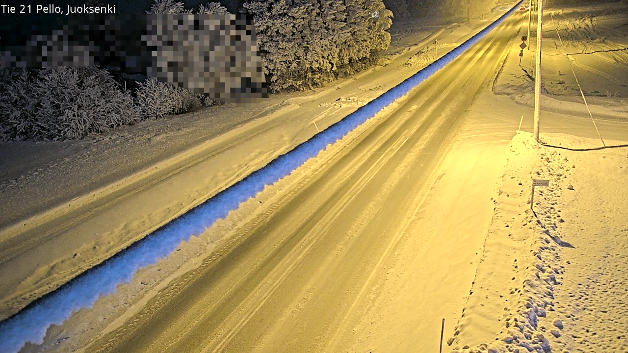 Kelikamerat Kuva Tie 21 Pello Juoksenki, Pello, Lappi
