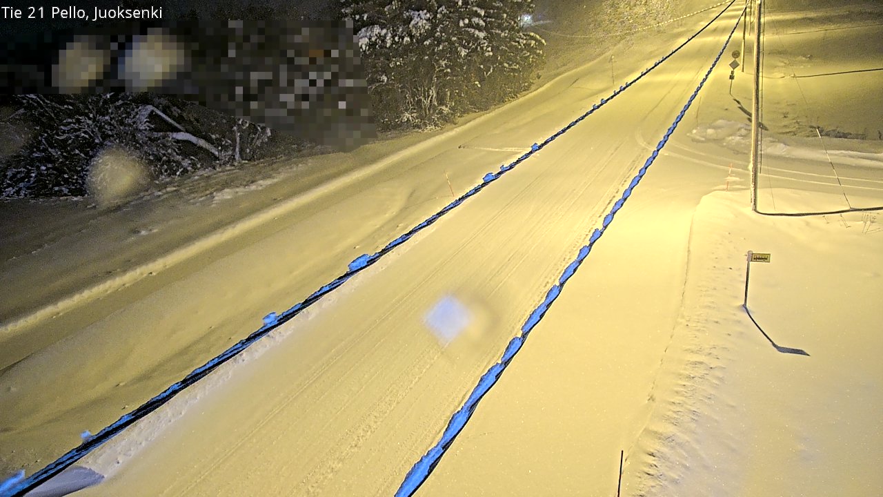Kelikamerat Kuva Tie 21 Pello Juoksenki, Pello, Lappi