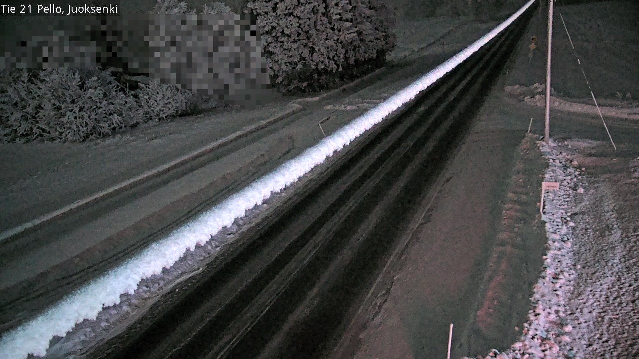 Kelikamerat Kuva Tie 21 Pello Juoksenki, Pello, Lappi