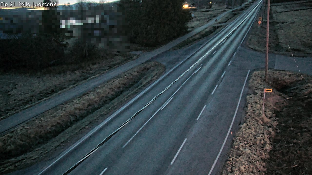 Kelikamerat Kuva Tie 21 Pello Juoksenki, Pello, Lappi
