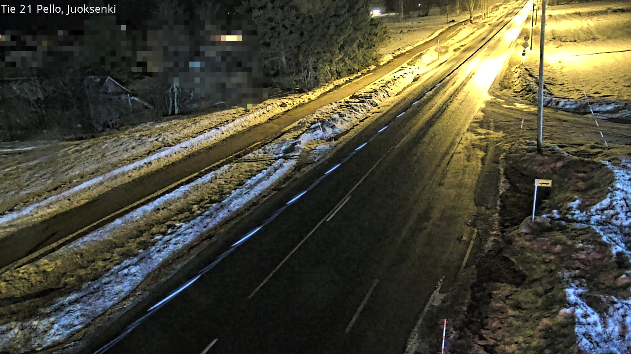 Kelikamerat Kuva Tie 21 Pello Juoksenki, Pello, Lappi