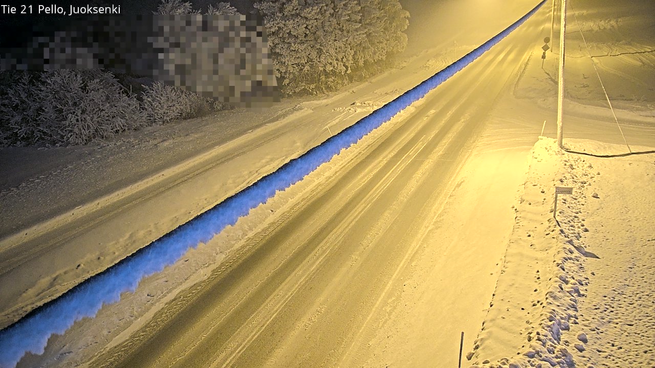 Kelikamerat Kuva Tie 21 Pello Juoksenki, Pello, Lappi