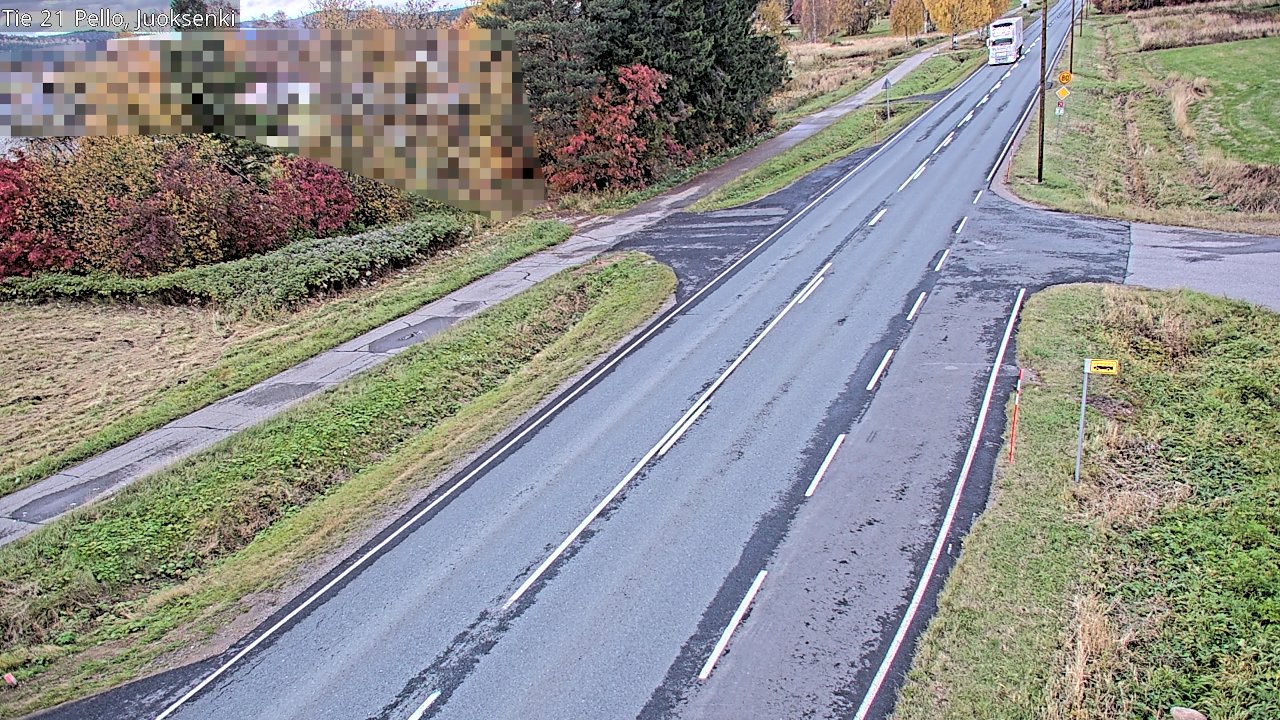 Kelikamerat Kuva Tie 21 Pello Juoksenki, Pello, Lappi